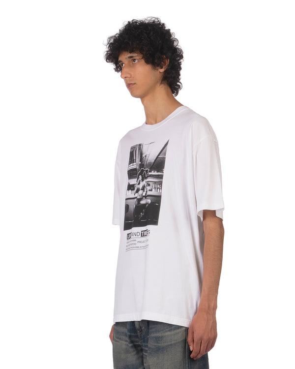 NEIGHBORHOOD | x Osamu Nagahama T-Shirt NO.3 White