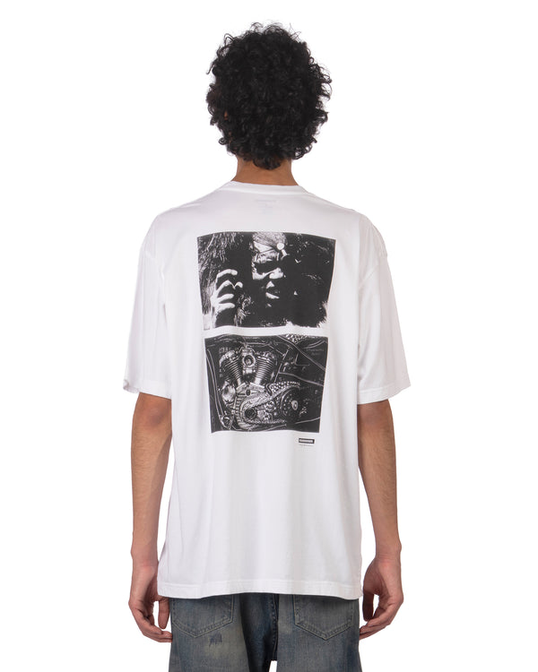 NEIGHBORHOOD | x Osamu Nagahama T-Shirt NO.3 White