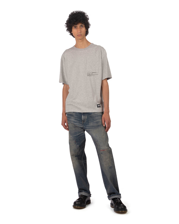 NEIGHBORHOOD | Sheltech Short Sleeve T-Shirt Grey