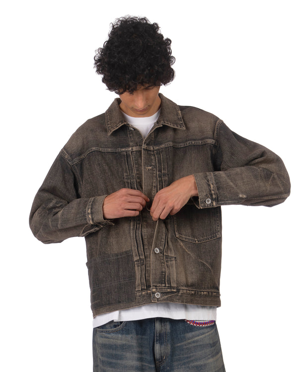 NEIGHBORHOOD | Savage Type-1 Denim Jacket Black