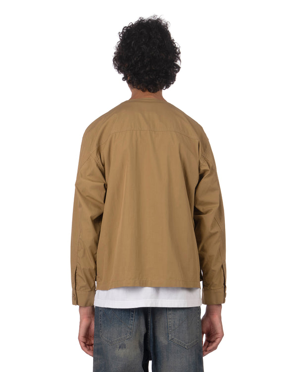 NEIGHBORHOOD | No Collar Utility Jacket Beige