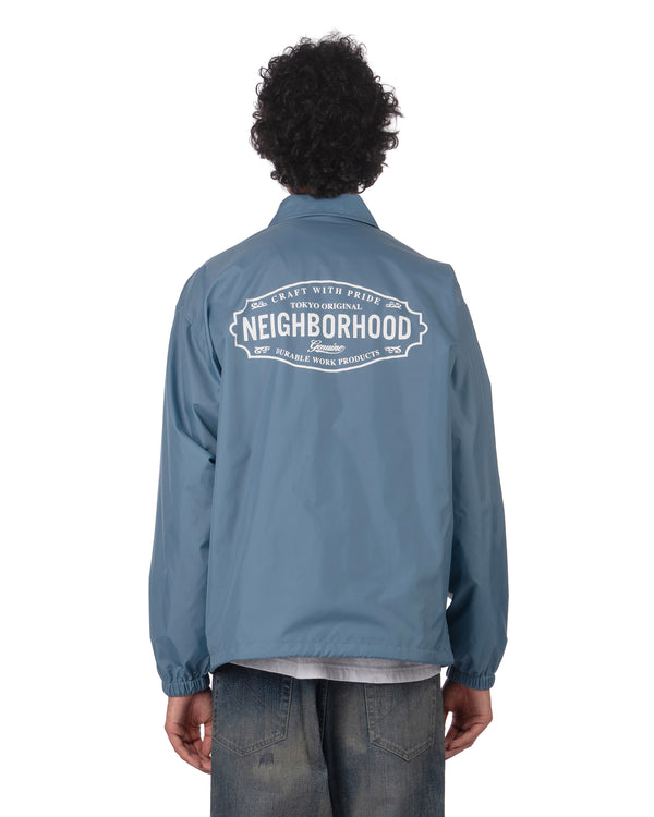 NEIGHBORHOOD | Windbreaker Woven Jacket-1 Saxe