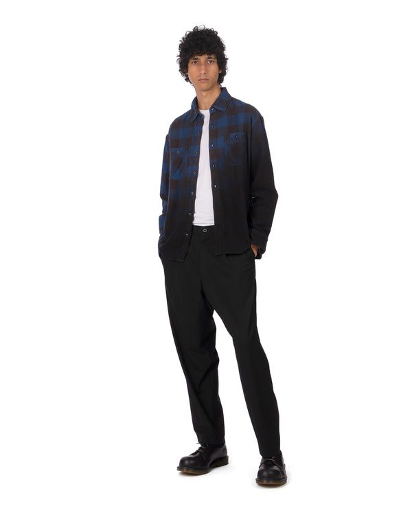 NEIGHBORHOOD | Woven Tuck Pants Black