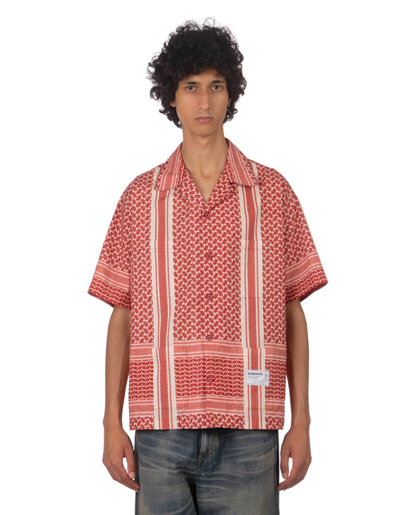 NEIGHBORHOOD | Shemagh Pattern Shirt Red