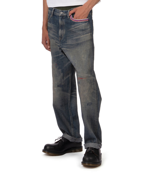 NEIGHBORHOOD | Savage Denim Basic Pants Indigo