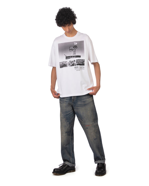 NEIGHBORHOOD | x Osamu Nagahama T-Shirt NO.4 White