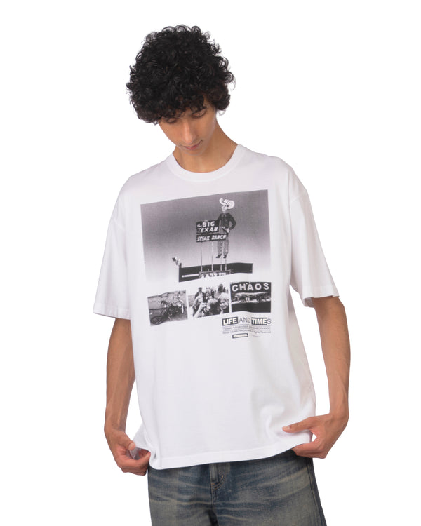 NEIGHBORHOOD | x Osamu Nagahama T-Shirt NO.4 White