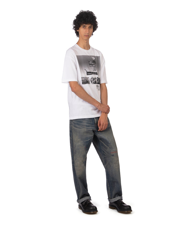 NEIGHBORHOOD | x Osamu Nagahama T-Shirt NO.4 White