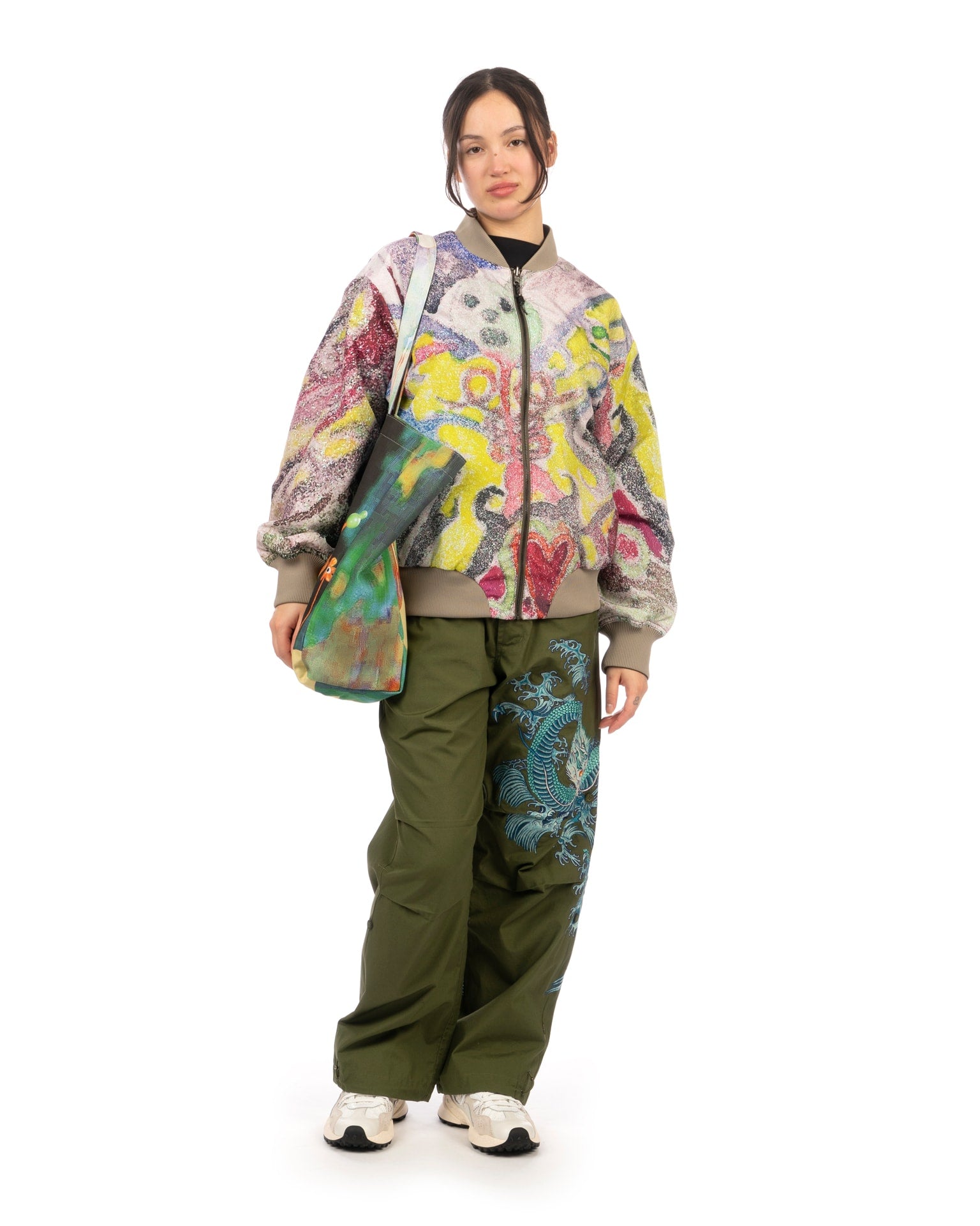 【激レア】PAM　perks and mini BOMBER JACKET L P.A.M. (Perks & Mini) Space Blossom Bomber Jacket | TheRoom