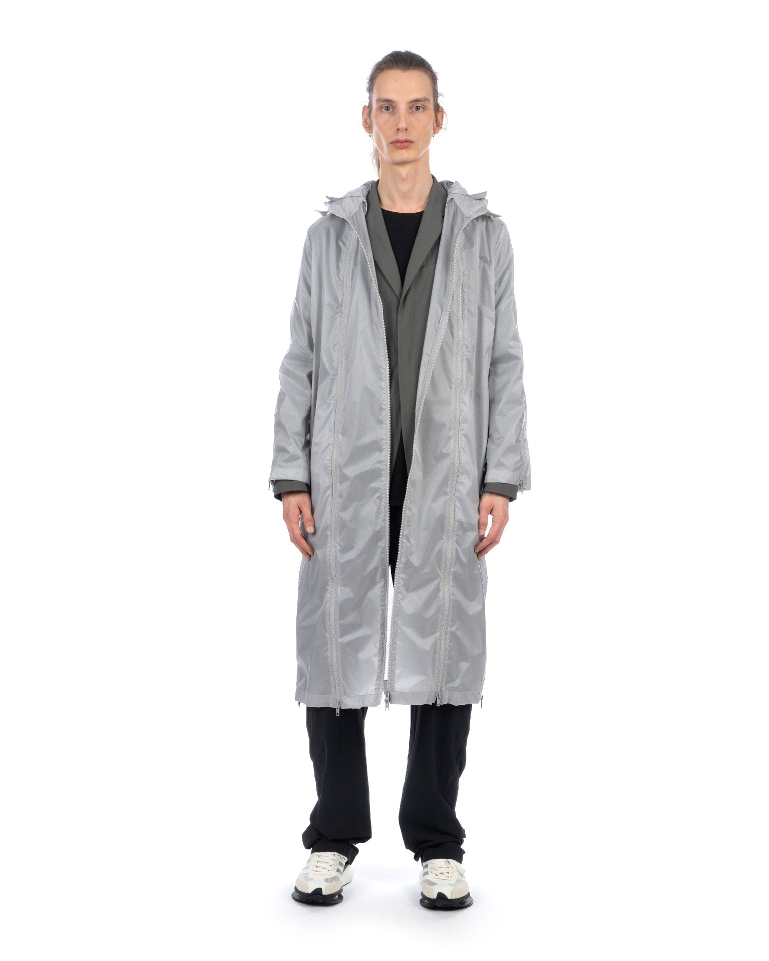 POST ARCHIVE FACTION | 5.0+ Coat Center Light Grey | Concrete