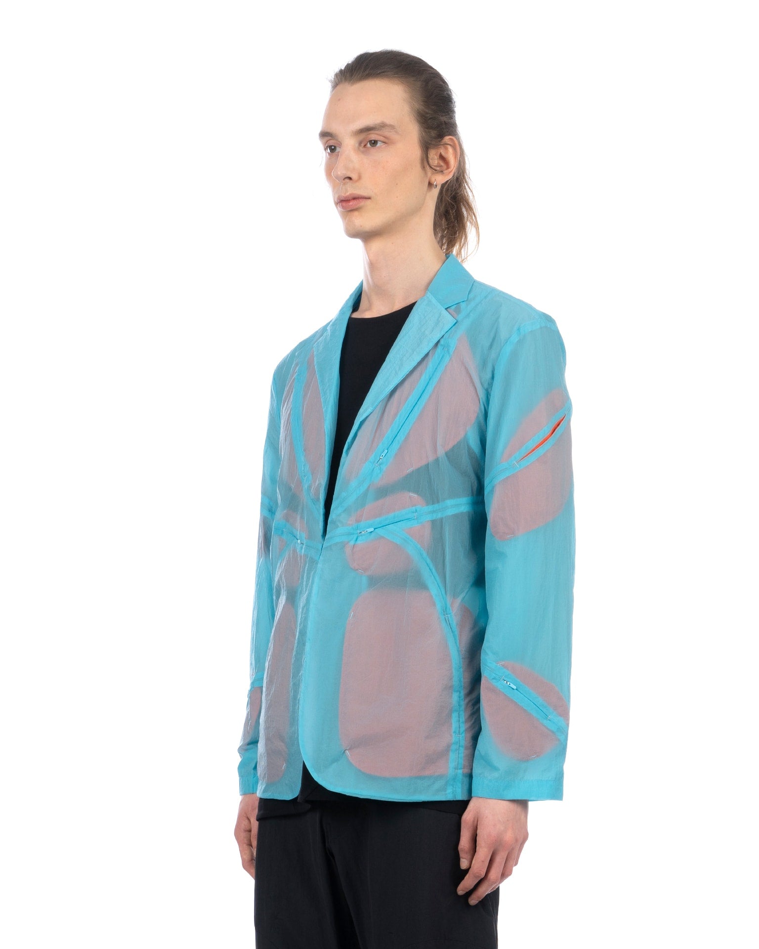 Post Archive Faction | 5.0+ Jacket Center Sky Blue | Concrete