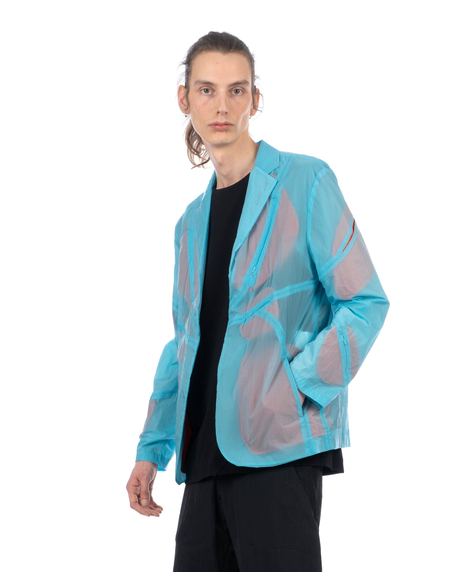 Post Archive Faction | 5.0+ Jacket Center Sky Blue | Concrete Post Archive Faction | 5.0+ Jacket Center Sky Blue | Concrete