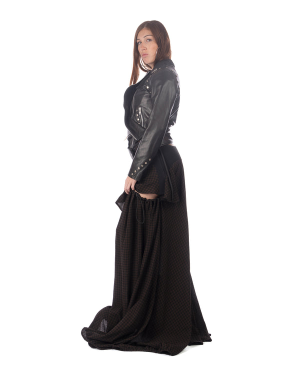 OTTOLINGER | Pulsar Cascade Skirt Black