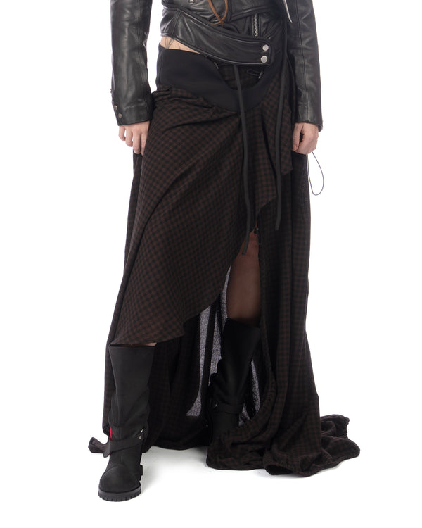 OTTOLINGER | Pulsar Cascade Skirt Black