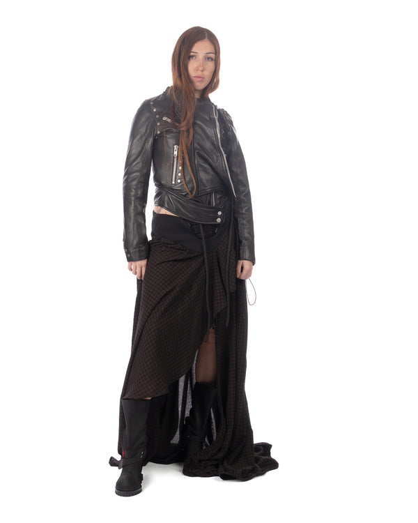OTTOLINGER | Pulsar Cascade Skirt Black