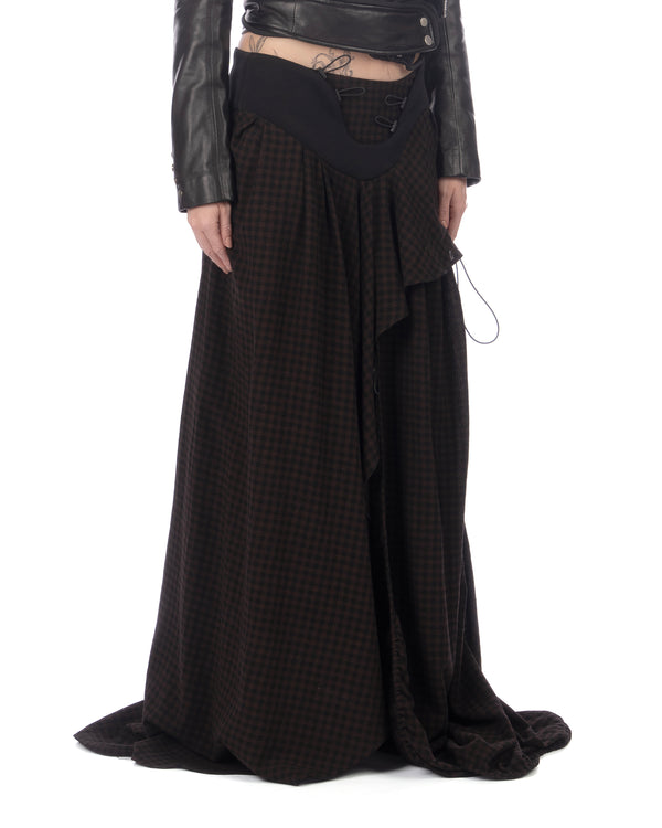 OTTOLINGER | Pulsar Cascade Skirt Black