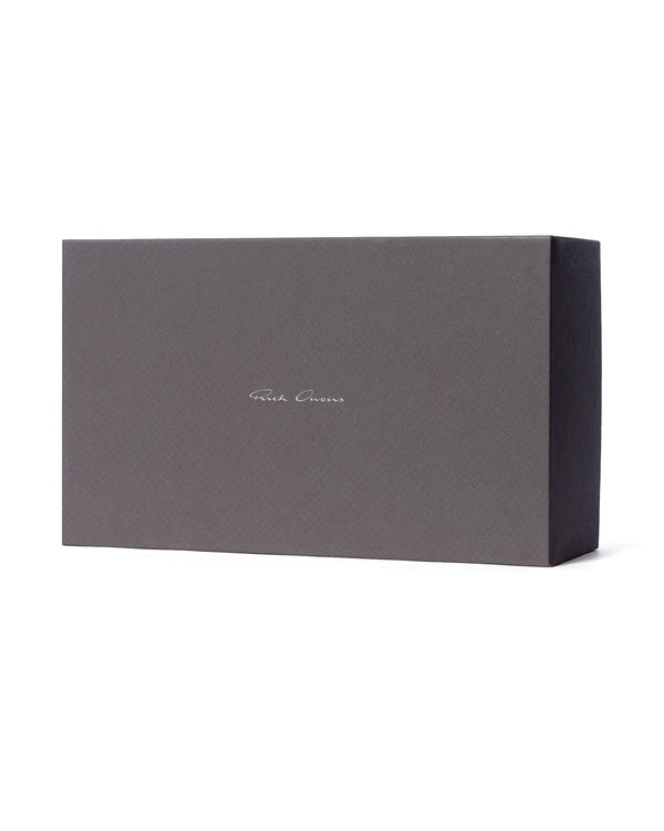 Rick Owens | Sunglasses Prong Silver Temple Black Lens - Concrete