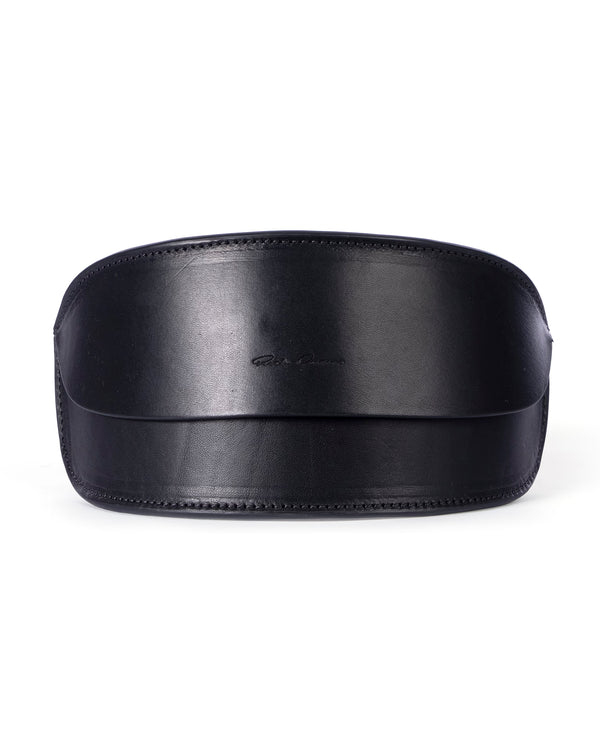 Rick Owens | Sunglasses Shiny Ryder Black Temple / Black Lens - Concrete