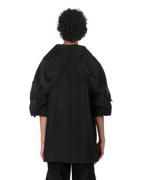 SONGZIO | Wing Half Shirt Black