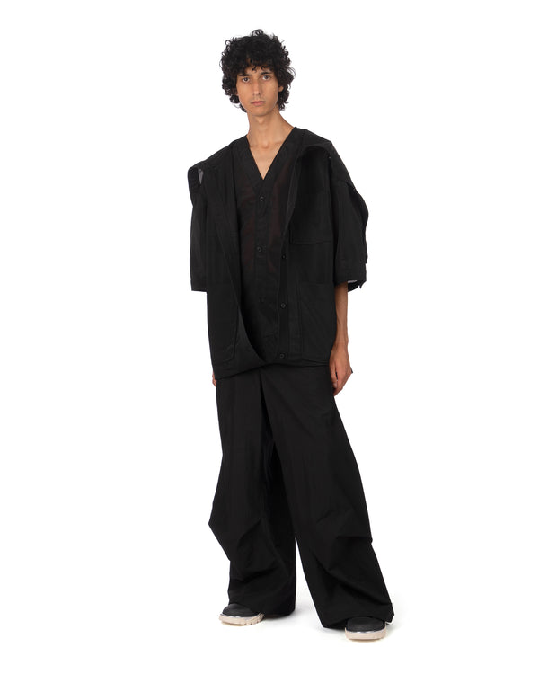 SONGZIO | Wing Half Shirt Black