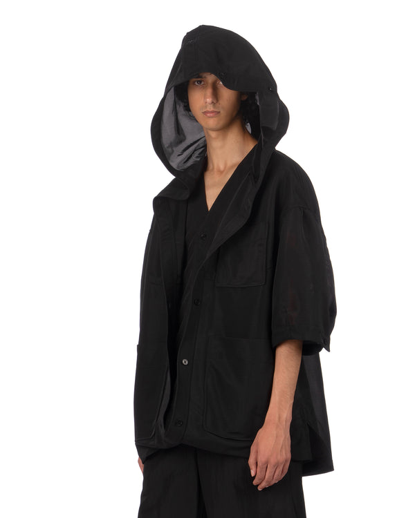 SONGZIO | Wing Half Shirt Black