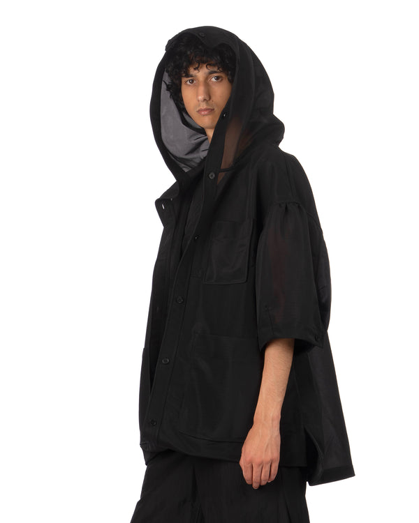 SONGZIO | Wing Half Shirt Black