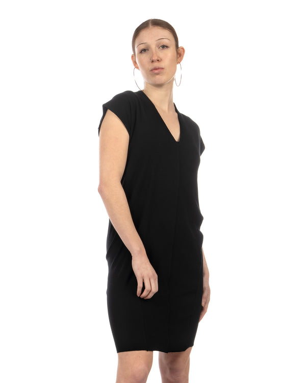 thom krom | Women's W D 62 Dress Worked Black - Concrete