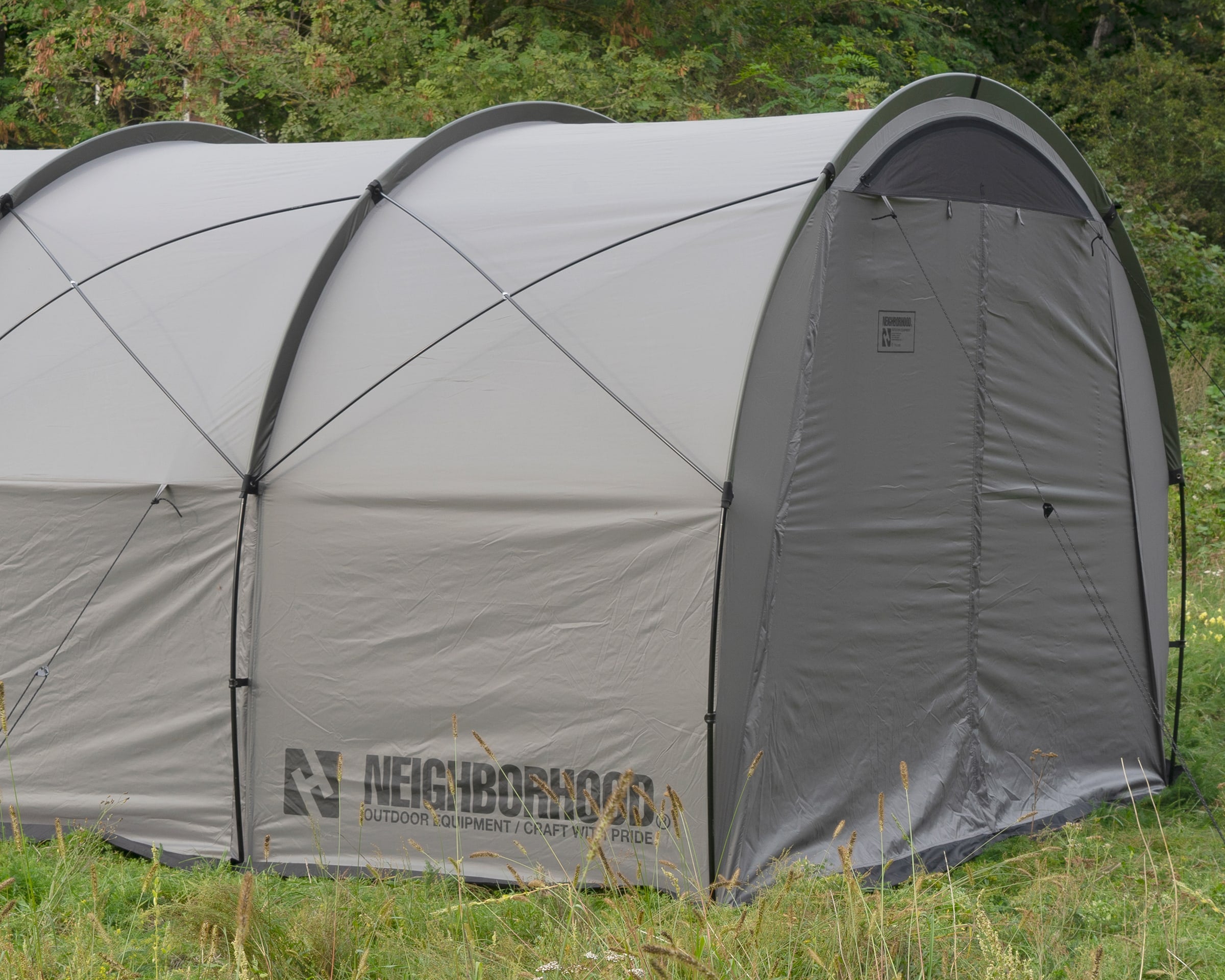 NEIGHBORHOOD | x Helinox Hangar Tunnel Tent Gray | Concrete