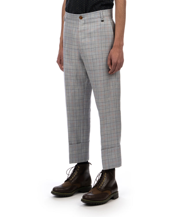 Vivienne Westwood | Cropped George Trousers Multi - Concrete