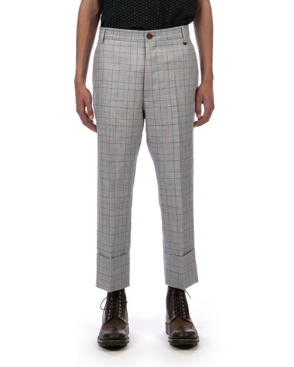 Vivienne Westwood | Cropped George Trousers Multi - Concrete