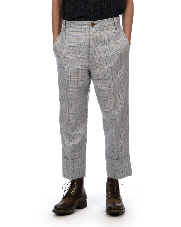 Vivienne Westwood | Cropped George Trousers Multi - Concrete