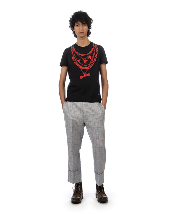 Vivienne Westwood | Cropped George Trousers Multi - Concrete