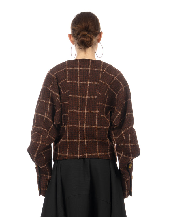 Vivienne Westwood | Pourpoint Jacket Brown - Concrete