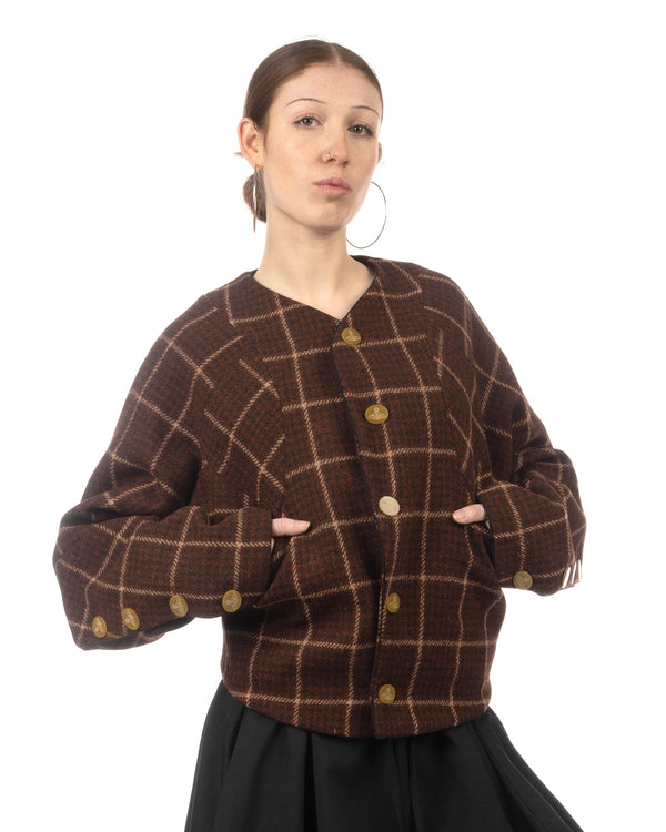 Vivienne Westwood | Pourpoint Jacket Brown - Concrete