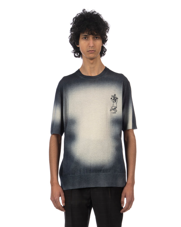 Vivienne Westwood | Bizet Knitted T-Shirt Blue/White - Concrete