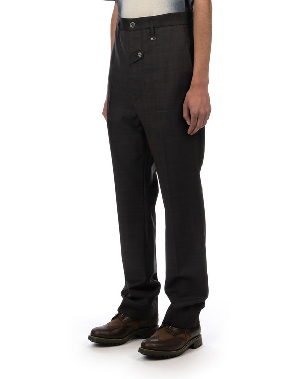 Vivienne Westwood | Pull Down Trousers Brown - Concrete