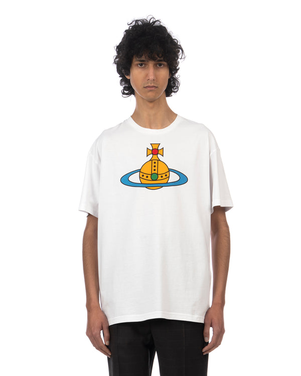 Vivienne Westwood | Original Orb Classic T-Shirt White - Concrete