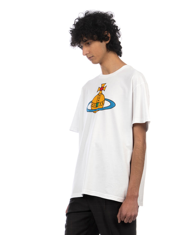 Vivienne Westwood | Original Orb Classic T-Shirt White - Concrete