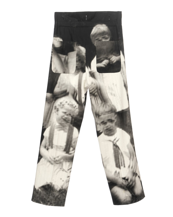 Walter Van Beirendonck | Skeleton Pants Glitch - Concrete