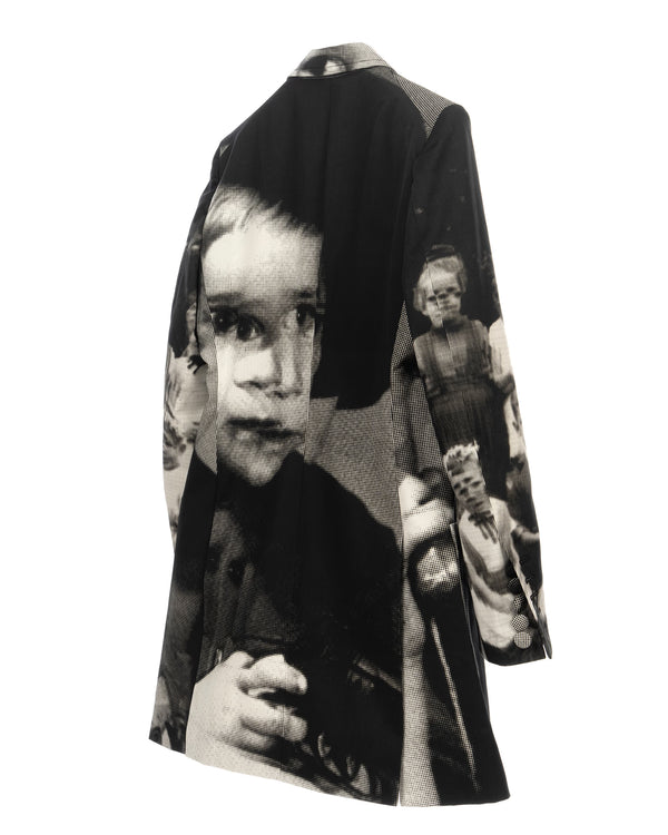 Walter Van Beirendonck | Tarot Blazer Jacket Glitch CC20 - Concrete