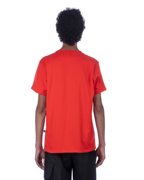Walter Van Beirendonck | Flower Power Reversible T-Shirt Flame Scarlet