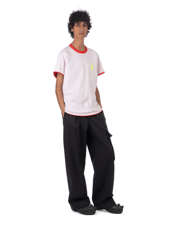 Walter Van Beirendonck | Flower Power Reversible T-Shirt Flame Scarlet