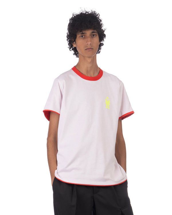 Walter Van Beirendonck | Flower Power Reversible T-Shirt Flame Scarlet
