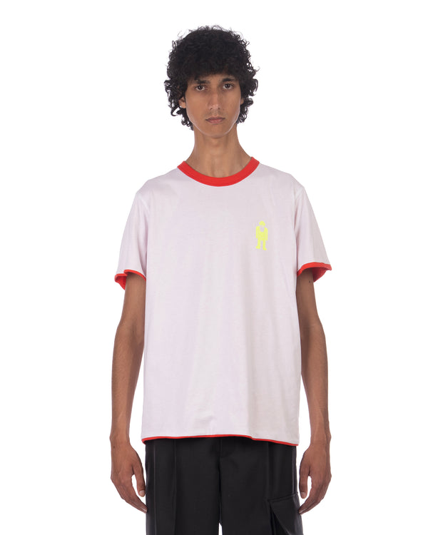 Walter Van Beirendonck | Flower Power Reversible T-Shirt Flame Scarlet