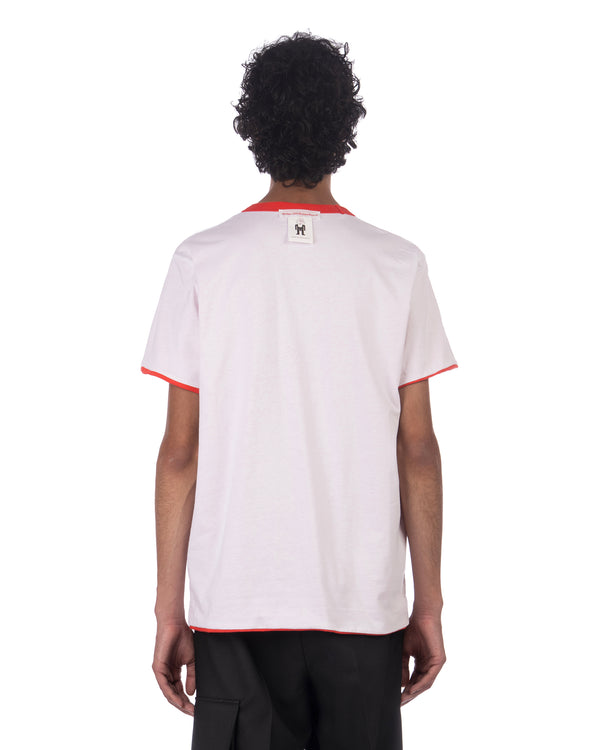 Walter Van Beirendonck | Flower Power Reversible T-Shirt Flame Scarlet
