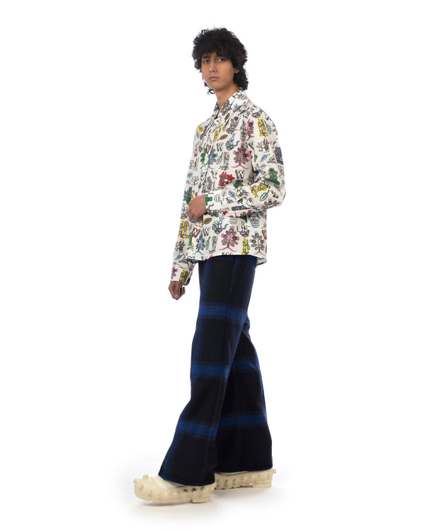 Walter Van Beirendonck | W-Shirt Multicolor Print - Concrete