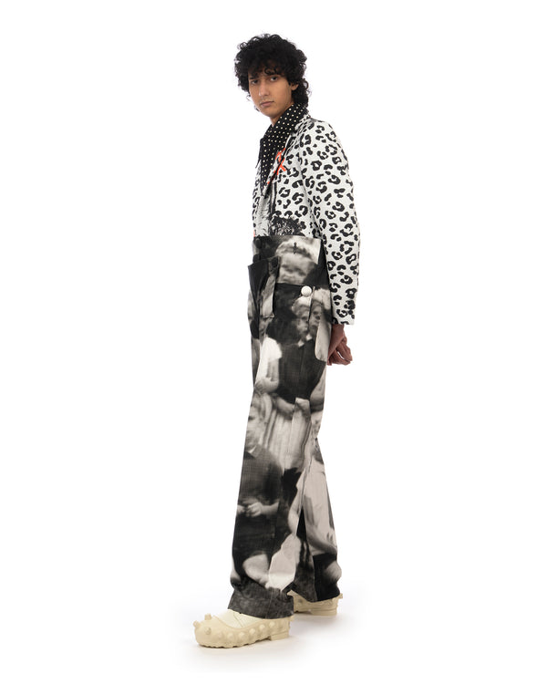 Walter Van Beirendonck | Bib Collar Shirt Black - Concrete