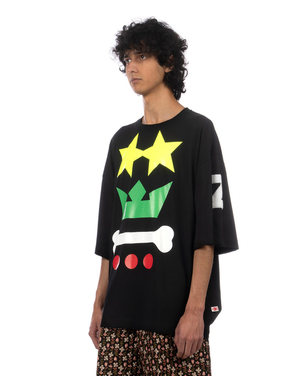 Walter Van Beirendonck | Waakzaam T-Shirt Black - Concrete
