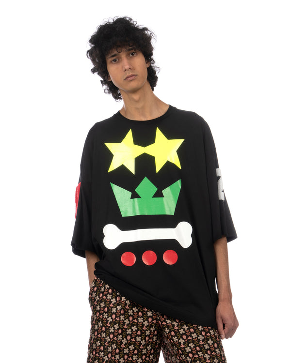 Walter Van Beirendonck | Waakzaam T-Shirt Black - Concrete