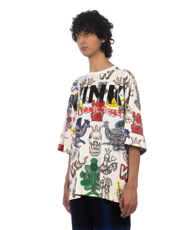 Walter Van Beirendonck | Crown T-Shirt Multi - Concrete
